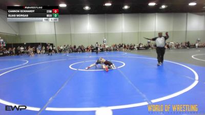 56 lbs Rr Rnd 2 - Cannon Eckhardt, Storm 12U vs Elias Morgas, Mojo 12U