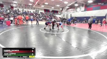 138 lbs Cons. Round 3 - Gabriel Pacheco, Central Union vs Aldo Campos, Montgomery