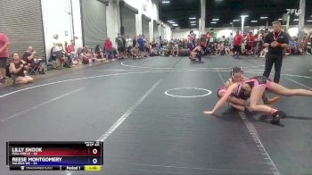 110 lbs Round 3 (8 Team) - Lilly Snook, Full Circle vs Reese Montgomery, Validus WC