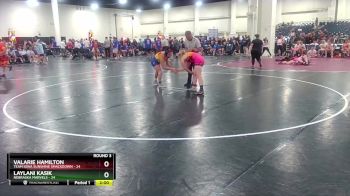 155 lbs Round 3 (8 Team) - Valarie Hamilton, Team Iowa Sunshine Smackdown vs Laylani Kasik, Nebraska Marvels