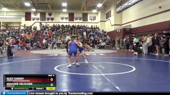 99-100 lbs 1st Place Match - Alex Cherry, Cedar Rapids Washington vs Kenadee Helscher, Wapello