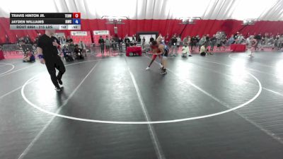 215 lbs Cons. Sub-semis - Travis Hinton Jr., Toss Em Up Wrestling Academy vs Jayden Williams, Iguana Athletics Wrestling Club