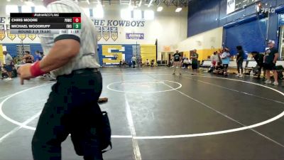 150 lbs Round 3 (8 Team) - Michael Woodruff, Eagles WC vs CHRIS MOORE, Palm Harbor WC