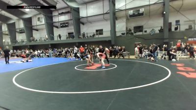 Junior Girls FS - 155 lbs Semis - Hattie Morrow, MT vs Jaslynn Aken, CA