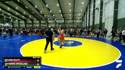 152 lbs Quarterfinal - Za`Lane Hulitt, WA vs Katherine Strickland, WA