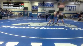215 lbs 2nd Wrestleback (8 Team) - Stephen Tannehill, Oak Grove HS vs Logan Sheppard, St. Patrick`s High School