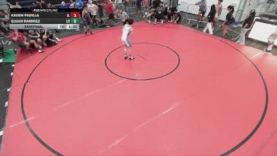 120 lbs Semifinal - Kaden Padilla, Alta Loma vs Elijah Ramirez, Livewire
