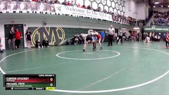 106 lbs Cons. Round 4 - Carter Stuckey, Wauseon vs Michael Frye, Columbia (Columbia Station)