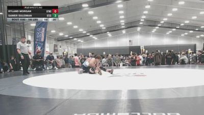 190 lbs Cons. Quarters - Ryland Morgan, BTWC vs Samer Suleiman, Beat The Streets Chicago