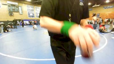 120 lbs Cons. Round 4 - Joshua Romero, Liberty vs Jordan Gonzalez, Crespi