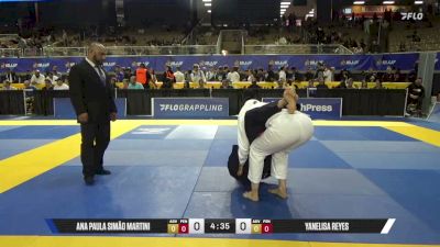Yanelisa Reyes vs Ana Paula Simão Martini 2026 Pan Jiu Jitsu IBJJF Championship
