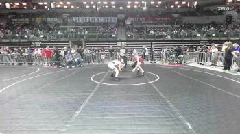 98 lbs Semifinal - Seamus Hanley, RedNose Wrestling School vs Justin Jani, Shore Thing WC