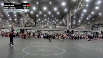 157 lbs Round 6 (8 Team) - Owen Campbell, TDWC Maniacs Blue & Gold vs Roger Manus, Capital City WC