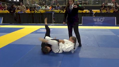 Avery Grace Robinson vs Hajar Mohamed Sobh 2025 Pan Kids Jiu-Jitsu IBJJF Championship