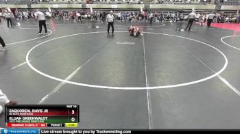 135 lbs Semifinal - Saquoreal Davis Jr, DC Elite Wrestling vs Elijah Greenwaldt, Jack Pine Savage Wrestling