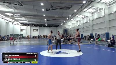 157 lbs Cons. Round 4 - Johnny Mauer, Elizabethtown vs Topher Tryon, Roanoke College