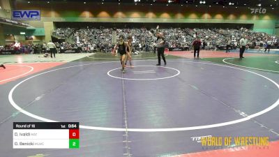 95 lbs Round Of 16 - Desmond Ivaldi, Mat Time vs Dalton Benicki, Motherlode Wrestling Club