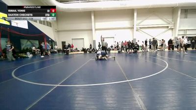 138 lbs Cons. Round 2 - Daxton Checkets, Syracuse vs Ismail Yonis, Copper Hills