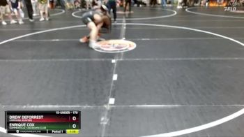 170 lbs Quarterfinal - Drew DeForrest, Carolina Reapers vs Enrique Cox, Summerville Takedown Club