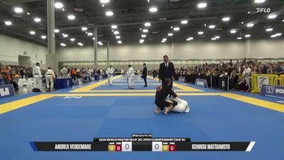 Ichirou Matsumoto vs Andrea Verdemare 2026 World Master IBJJF Jiu-Jitsu Championship