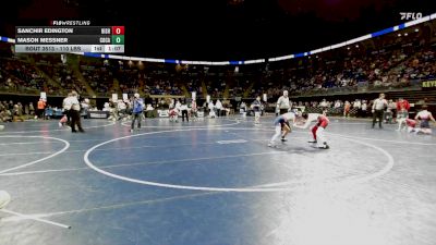 110 lbs Round Of 16 - Sanchir Edington, Bishop McCort vs Mason Messner, Cocalico