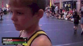 64 lbs Round 1 (4 Team) - Jax Kiethline, MO Outlaws Black vs Markus Zwiefel, Untouchables