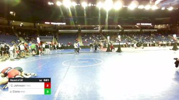 113 lbs Round Of 32 - Carter Johnson, Tyngsborough/Dracut vs Jason Ciano, Windham