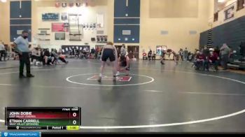 152 lbs Cons. Semi - Ethan Carrell, West Valley (Spokane) vs John Dobie, East Valley (Yakima)