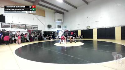 103 lbs Champ. Round 2 - Sebastian Gutierrez, SBTC vs Benjamin Accettola, MatTime Wrestling