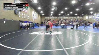 150 lbs Champ. Round 2 - Elias Ceballos, Kerman vs Fernando Zamora, McLane
