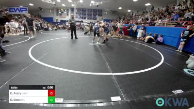 83 lbs Rr Rnd 1 - Daxon Avery, Unaffiliated vs Sebastian Soto, Bartlesville Wrestling Club