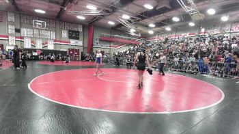 120 lbs Champ. Round 2 - Isabella Valdez, South Hills vs Evelyn Lopez, Hamilton