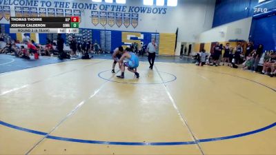 190 lbs Round 2 (8 Team) - Joshua Calderon, SOWA /HWC vs Thomas Thorne, Alpha WC