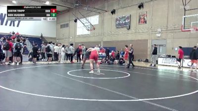 285 lbs Cons. Semi - Ben Hughes, Unattached vs Justin Tripp, Southern Oregon