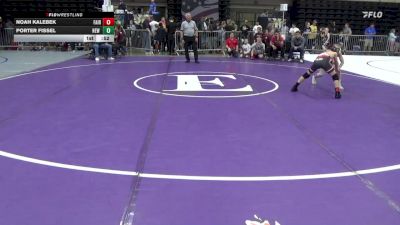 70 lbs Quarterfinal - Noah Kalebek, Fair Lawn vs Porter Fissel, New Oxford