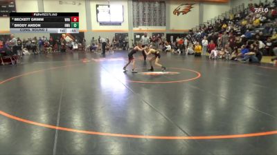 63 lbs Cons. Round 2 - Brody Anson, Hawkeye Wrestling Academy vs Beckett Grimm, Wrath