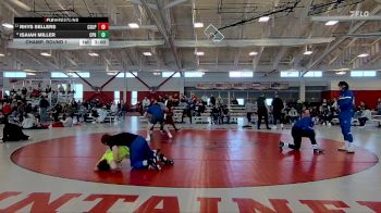 125 lbs Champ. Round 1 - Rhys Sellers, CSU-Pueblo vs Isaiah Miller, Cal Poly Humboldt