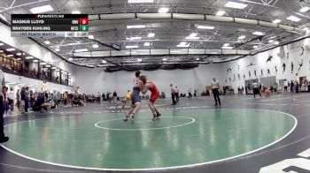 174 Freshman/Soph 1st Place Match - Magnus Lloyd, Ohio Wesleyan University vs Brayden Kuhling, Mount St Joseph