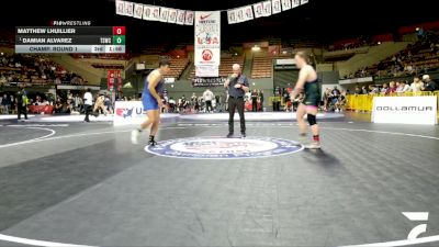 Open Men - 92 lbs Champ. Round 1 - Bobby Ramirez, Mad Dog Wrestling Club vs Mason Guess