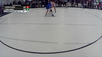 148 lbs Cons. Semi - Jocelyn Inget, Nebraska Wrestling Academy vs Anna Naeve, Wayne Wrestling Club