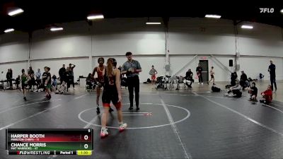 92 lbs Round 2 (4 Team) - Chance Morris, Mat Warriors vs Harper Booth, Marlton Chiefs