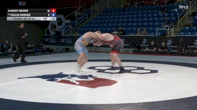 285 lbs Champ. Rd Of 64 - August Moser, NJ vs Collin Hughes, IL