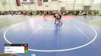 123 lbs Rr Rnd 1 - Bearren Kee, Window Rock Bison vs Ethan Wheeler, Bethel Freestyle WC