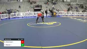 132 lbs Prelims - Aidan Robichaud, RI vs Taylor Weaver, PA