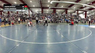 106 lbs Quarterfinal - Ayden Anderson, Pershing County vs Rustin Otteson, Tonopah