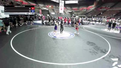 106 lbs Kingston Cruzat, SAWA - Sacramento Area Wrestling Association vs Domenic White, TCWA - Tri-Counties Wrestling Association