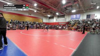 126 lbs Consi Of 8 #1 - Shane Rablais, Bow vs Saddrudin Zahid, Manchester West