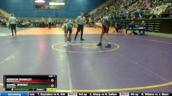 3 - 132 lbs Cons. Round 1 - Addison Smawley, Brookville HS vs Daniel Jimenez, Hopewell