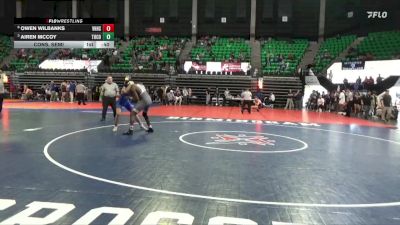 7A 165 lbs Cons. Semi - Owen Wilbanks, Vestavia Hills vs Airen Mccoy, Tuscaloosa County