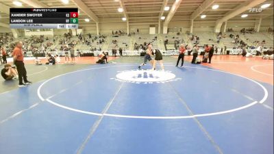 285 lbs 5th Place - Xander Swoyer, KS vs Landon Lee, NY